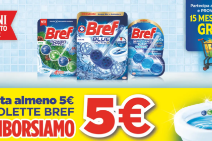 💸 Cashback Bref: come ottenere 5 € di rimborso e tentare la fortuna